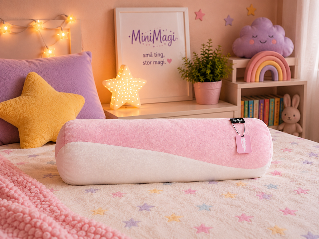🩷 Marshmallowkudde – Rosa