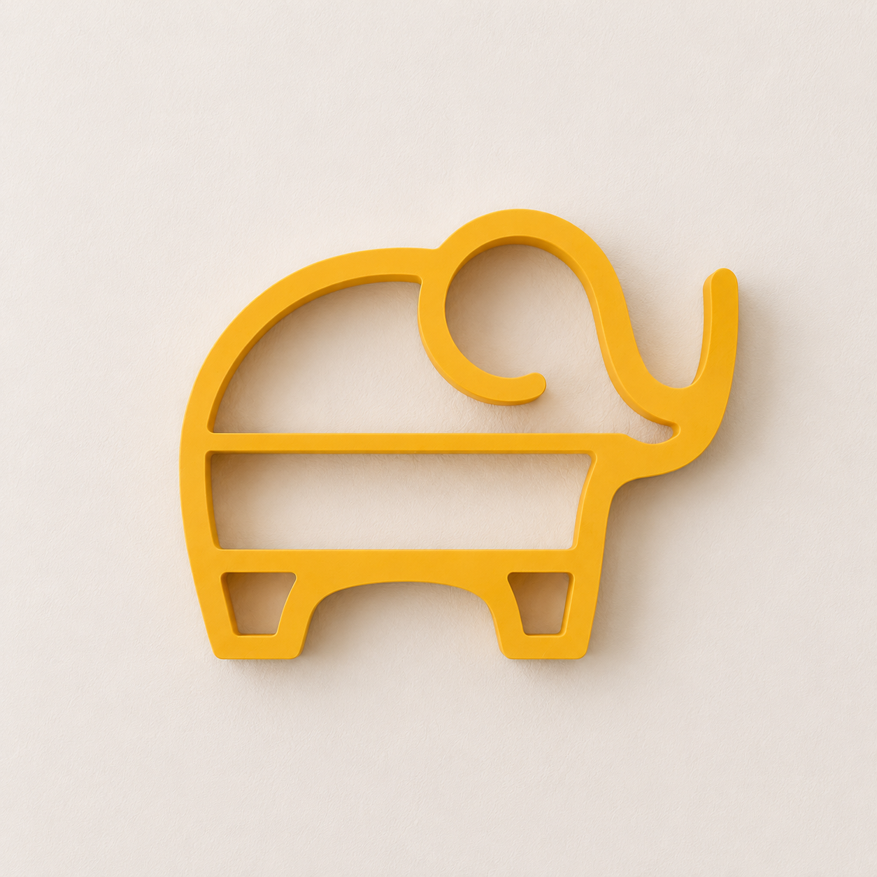 🐘 Vägghylla-elefant