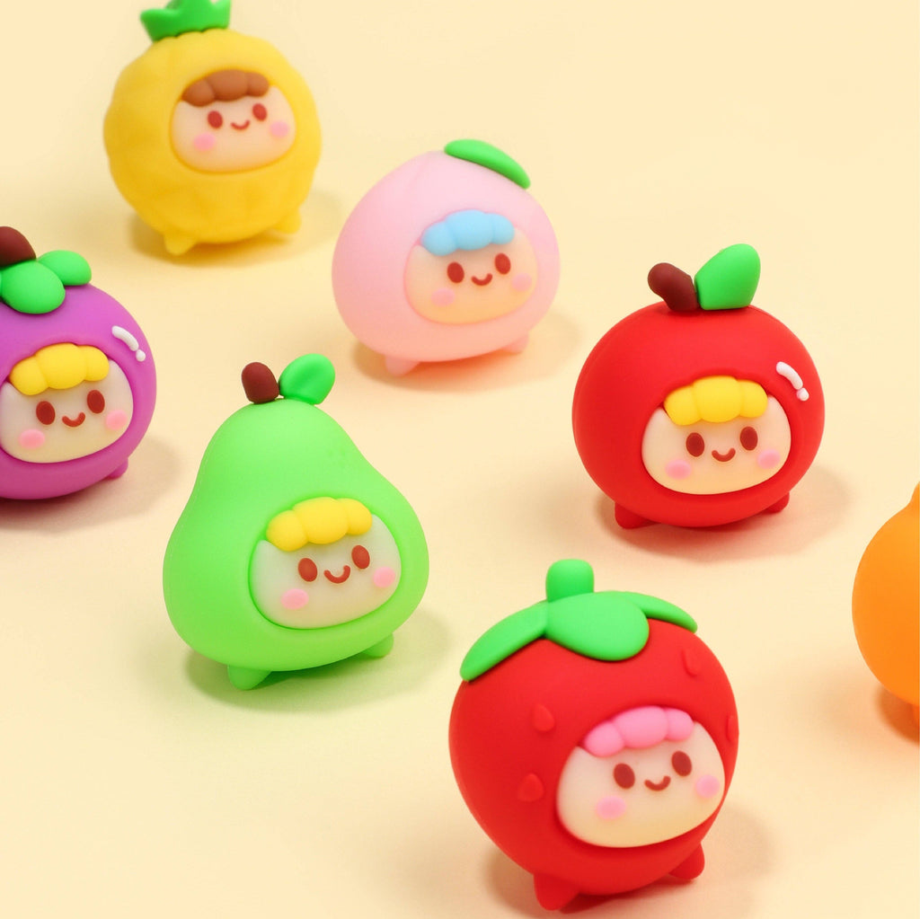 🍊3D-suddgummi Little Fruits Kawaii