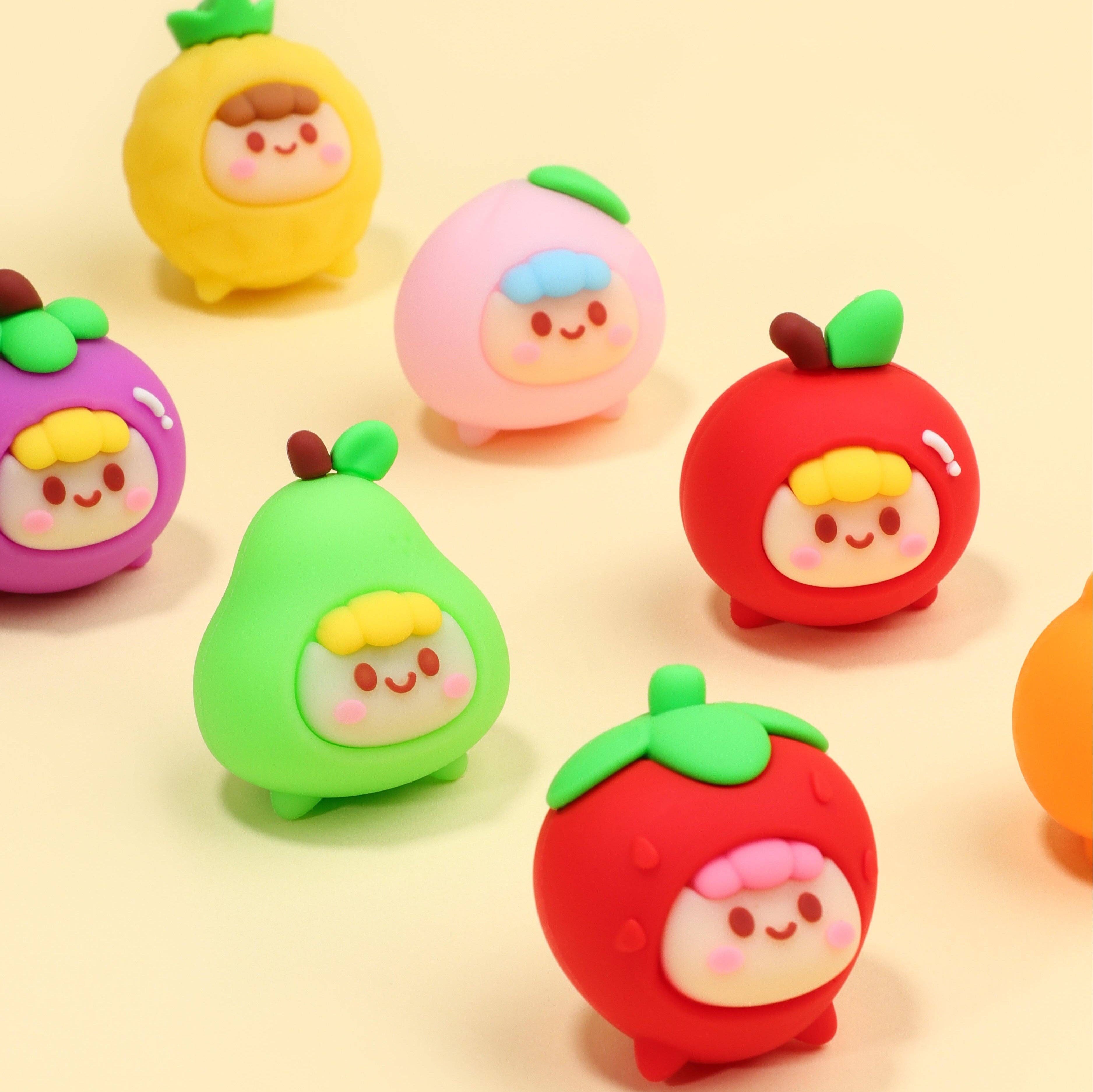 🍊3D-suddgummi Little Fruits Kawaii