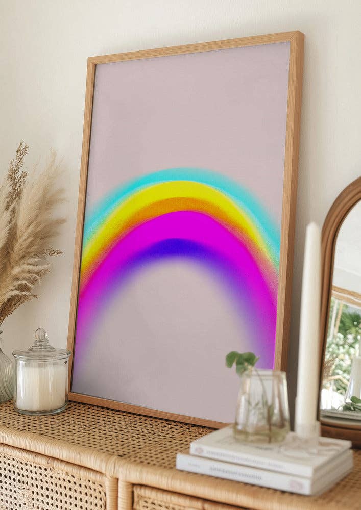 🌈 Neonregnbåge-poster