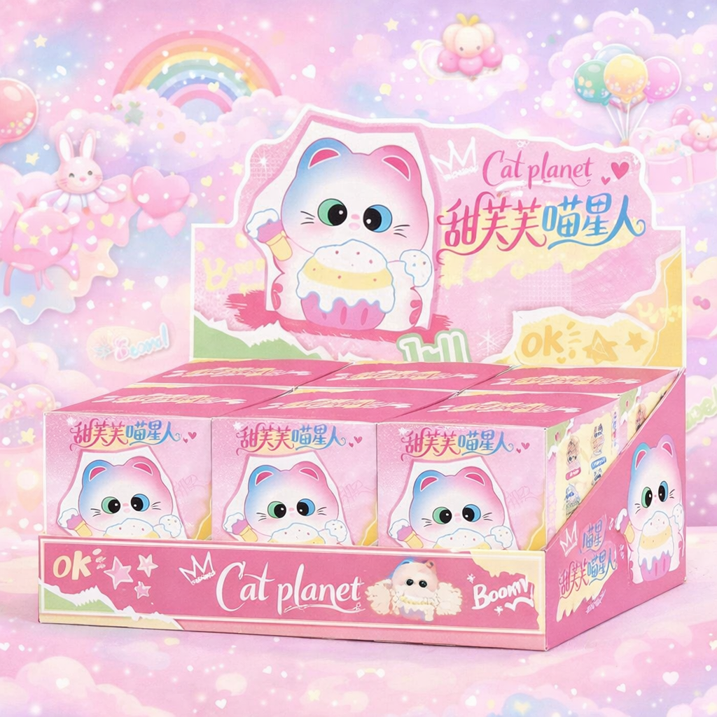 🐱 Blindbox Kattplanet – Mysteriefigur