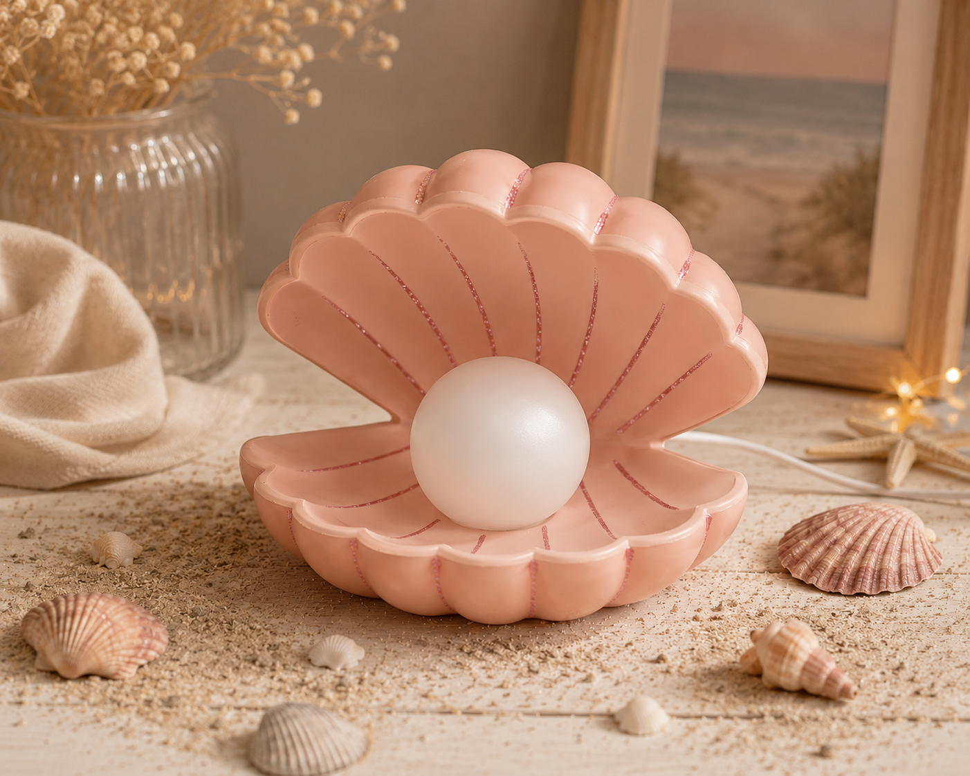 🐚 Nattlampa - Snäcka