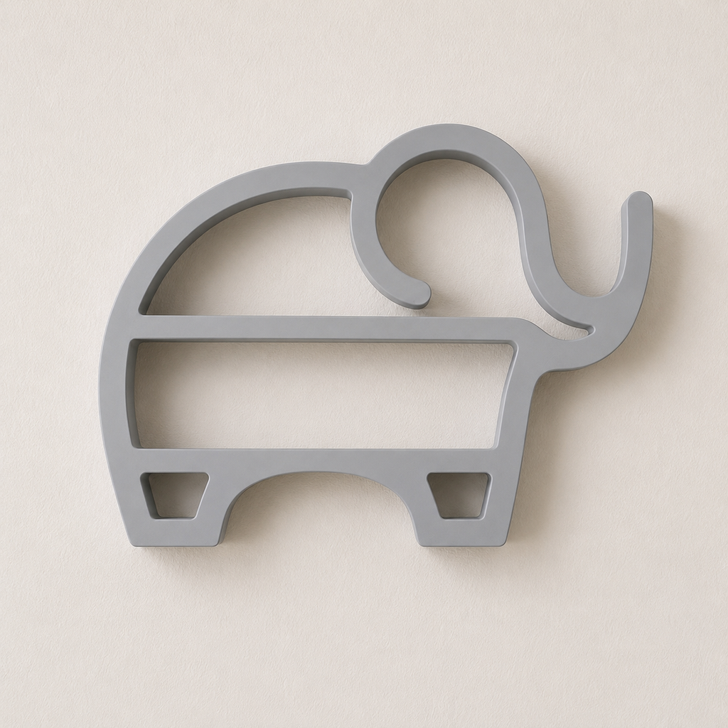 🐘 Vägghylla-elefant