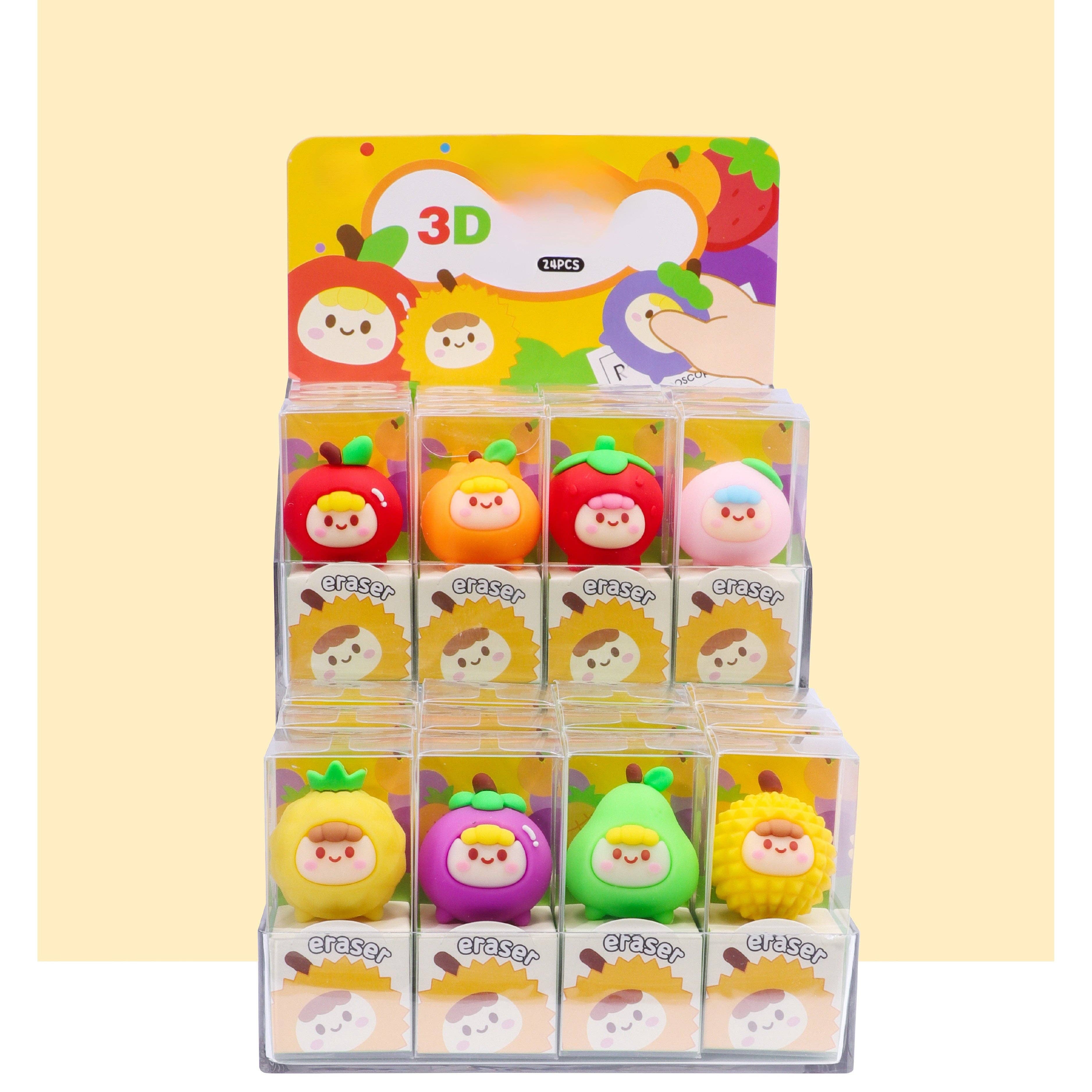 🍊3D-suddgummi Little Fruits Kawaii