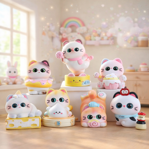 🐱 Blindbox Kattplanet – Mysteriefigur
